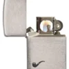 Accendino per pipa in Brushed Chrome Accendino per pipa in Brushed Chrome