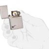 Accendino per pipa in Brushed Chrome Accendino per pipa in Brushed Chrome
