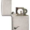 Accendino per pipa in Brushed Chrome Accendino per pipa in Brushed Chrome