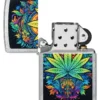 Affascinante design a tema cannabis