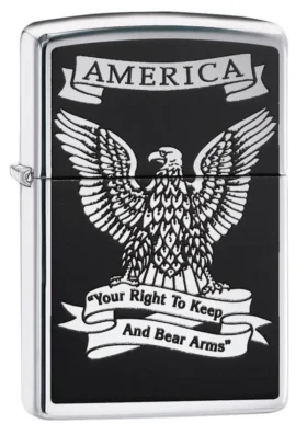 Americana in bianco e nero