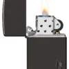 Armor® con design “Black Flame” lucidato a specchio
