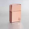 Armor® con finitura lucida in oro rosa e motivo a fiamma