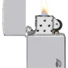Armor® con motivo a fiamma cromato Armor® con motivo a fiamma cromato