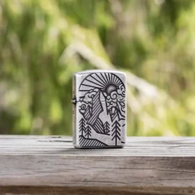 Armor® Design “Mountain” in argento anticato
