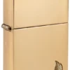 Armor® High Polish Brass con motivo a fiamma