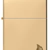 Armor® High Polish Brass con motivo a fiamma