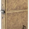Armor® in ottone anticato con motivo a fiamma
