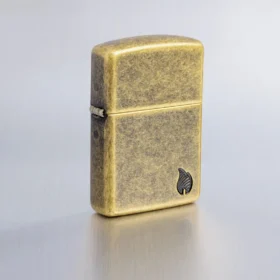 Armor® in ottone anticato con motivo a fiamma