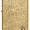 Armor® in ottone anticato con motivo a fiamma Armor® in ottone anticato con motivo a fiamma