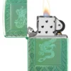 Armor® Verde lucido elegante con drago