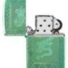 Armor® Verde lucido elegante con drago