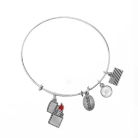 Braccialetto con ciondoli Zippo