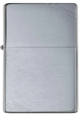 Brushed Chrome Vintage con incisioni