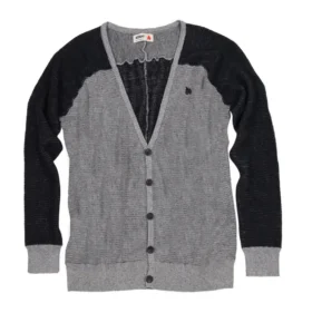 Cardigan raglan