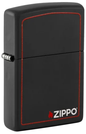 Classic Black and Red Zippo