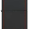 Classic Black and Red Zippo