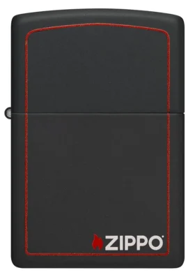 Classic Black and Red Zippo