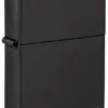 Classic High Polish Black Zippo Logo