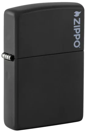 Classic nero opaco con logo zippo