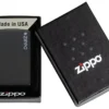 Classic nero opaco con logo zippo