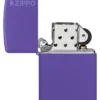 Classic Purple Matte Zippo Logo Classic Purple Matte Zippo Logo