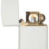 Classic White Matte – Inserto a forma di pipa Classic White Matte – Inserto a forma di pipa