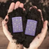 Design a nido d’ape con motivo di cannabis Design a nido d’ape con motivo di cannabis