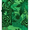 Design astratto con motivo di cannabis Design astratto con motivo di cannabis