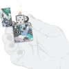 Design astratto con motivo di cannabis Design astratto con motivo di cannabis