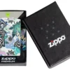 Design astratto con motivo di cannabis Design astratto con motivo di cannabis