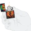 Design astratto con zombie Design astratto con zombie