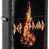 Design “Burning Violin” dei Def Leppard Design “Burning Violin” dei Def Leppard