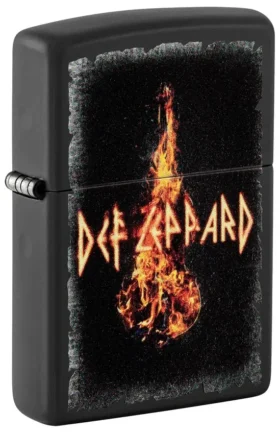 Design “Burning Violin” dei Def Leppard