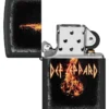 Design “Burning Violin” dei Def Leppard Design “Burning Violin” dei Def Leppard