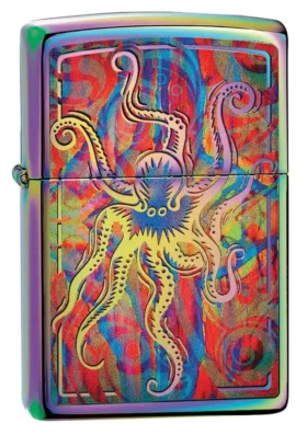 Design colorato a forma di polpo