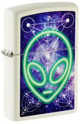 Design con alieno luminoso