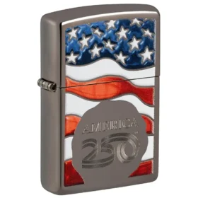 Design con bandiera America250