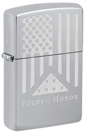Design con bandiera incisa “Folds of Honor”