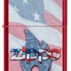 Design con bandiera zippo