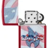 Design con bandiera zippo