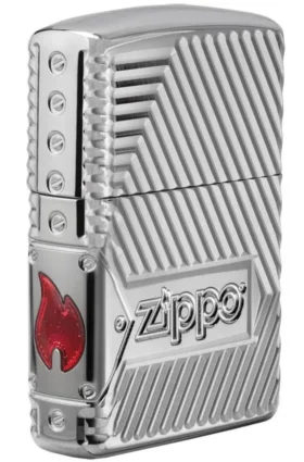 Design con bulloni zippo