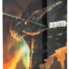 Design con cavaliere e drago Design con cavaliere e drago