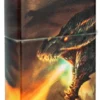 Design con cavaliere e drago Design con cavaliere e drago