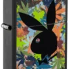 Design con collage di cannabis Playboy Design con collage di cannabis Playboy