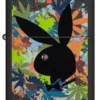Design con collage di cannabis Playboy Design con collage di cannabis Playboy