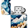 Design con collage di montagne Design con collage di montagne