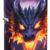 Design con drago incandescente Design con drago incandescente