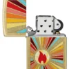 Design con fiamma radiante Design con fiamma radiante