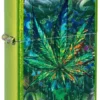 Design con foglia in stile graffiti Design con foglia in stile graffiti
